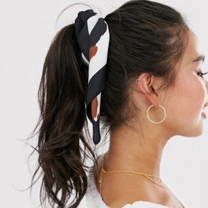 ASOS cow print headscarf